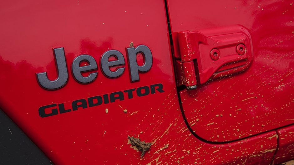 2020 Jeep Gladiator badge