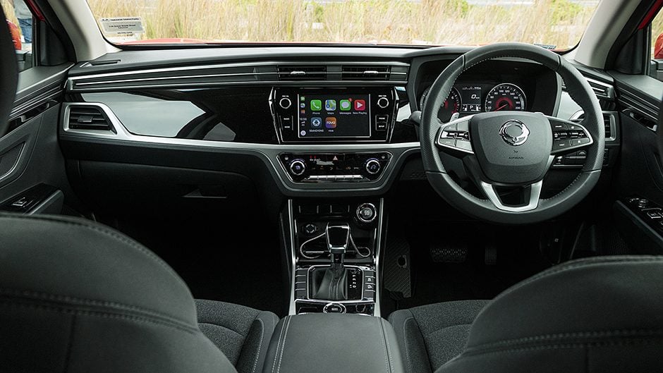2020 SsangYong Korando Limited interior