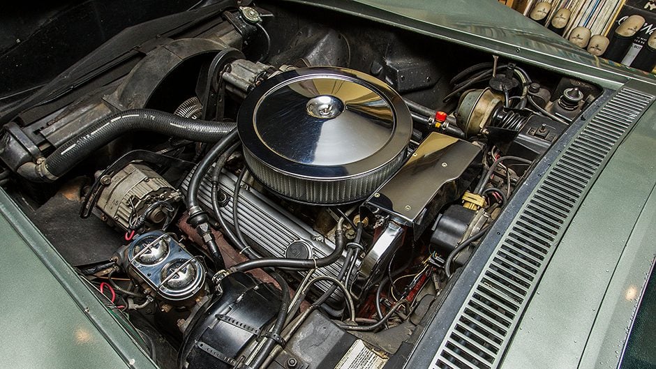1972 Corvette Stingray LT-1 engine