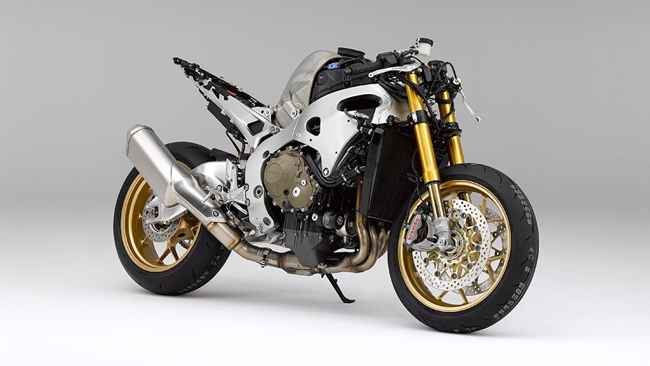2017 Honda CBR1000RR no body panels
