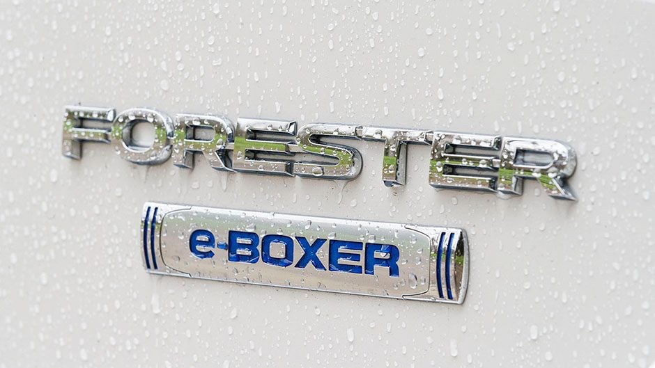 2020 Subaru Forester e-Boxer badge