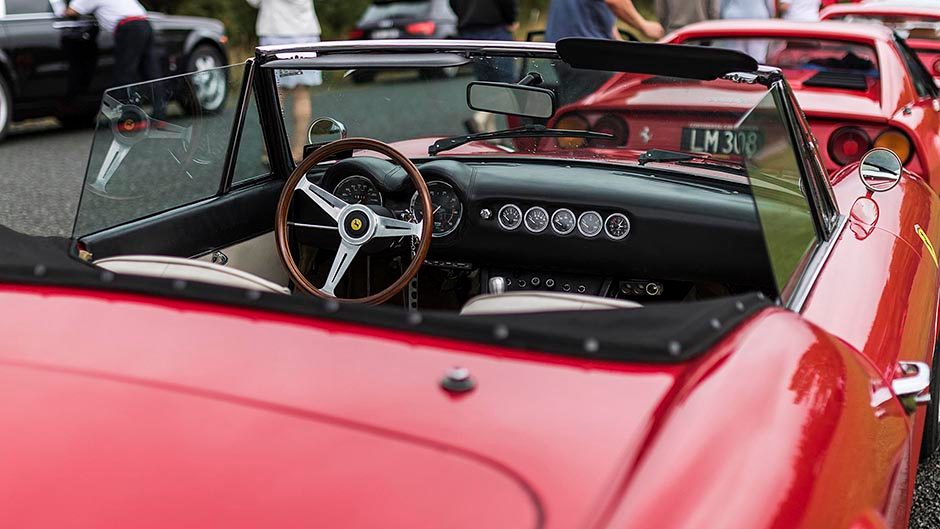 Ferrari interior