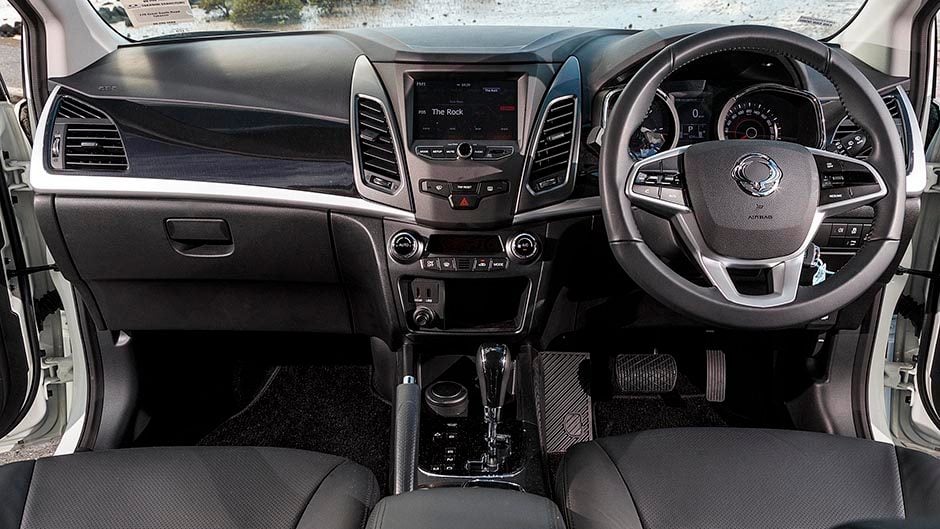 2017 SsangYong Korando SPR interior