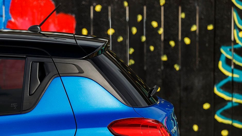 Suzuki Swift Hybrid rear door handle