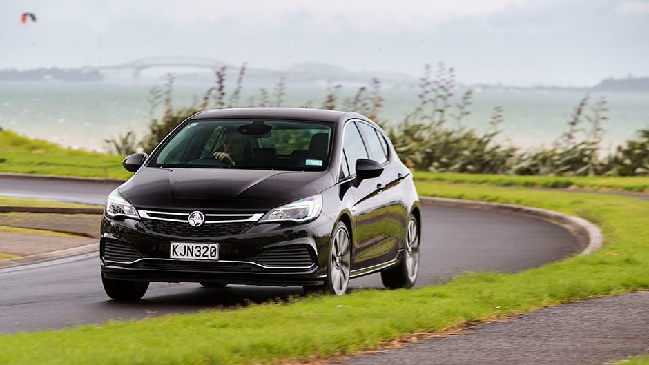 Holden Astra RS-V front action