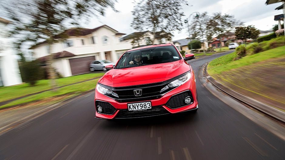 Honda Civic RS front action