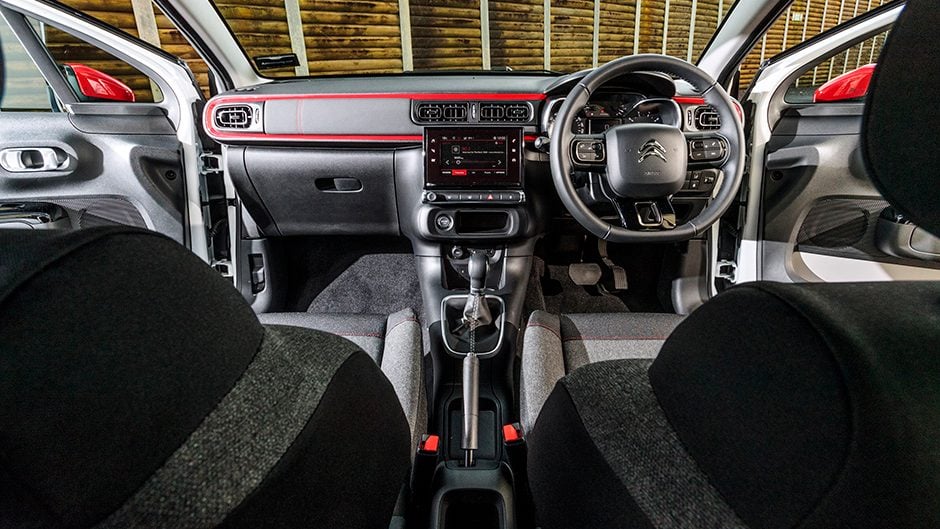 2017 Citroen C3 interior