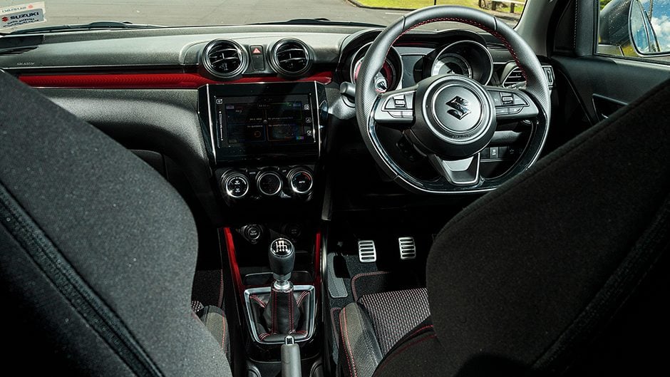 2018 Suzuki Swift Sport interior