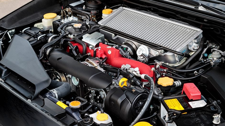 2017 Subaru WRX STI Premium engine