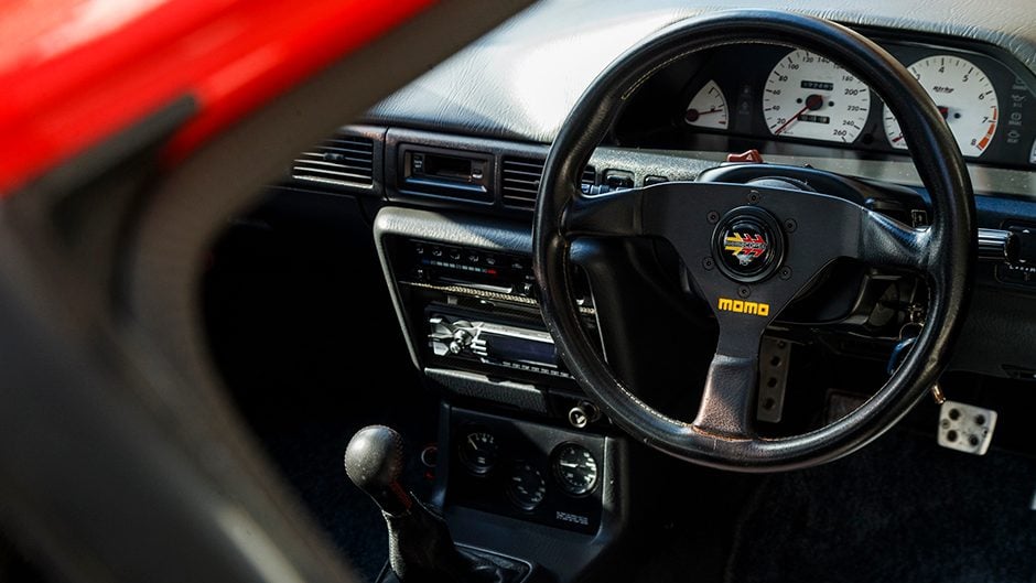 1992 Mazda Familia GT-R interior