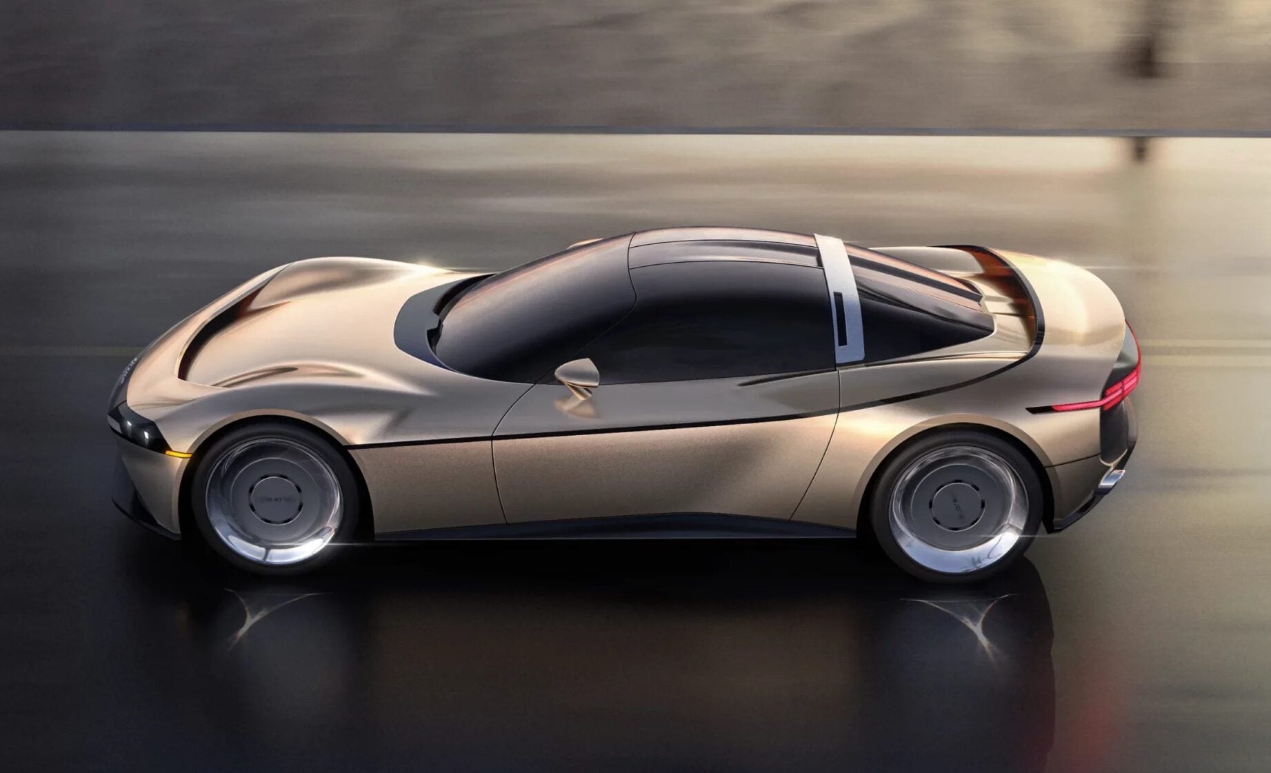 1990s DeLorean Alpha2 concept side high angle