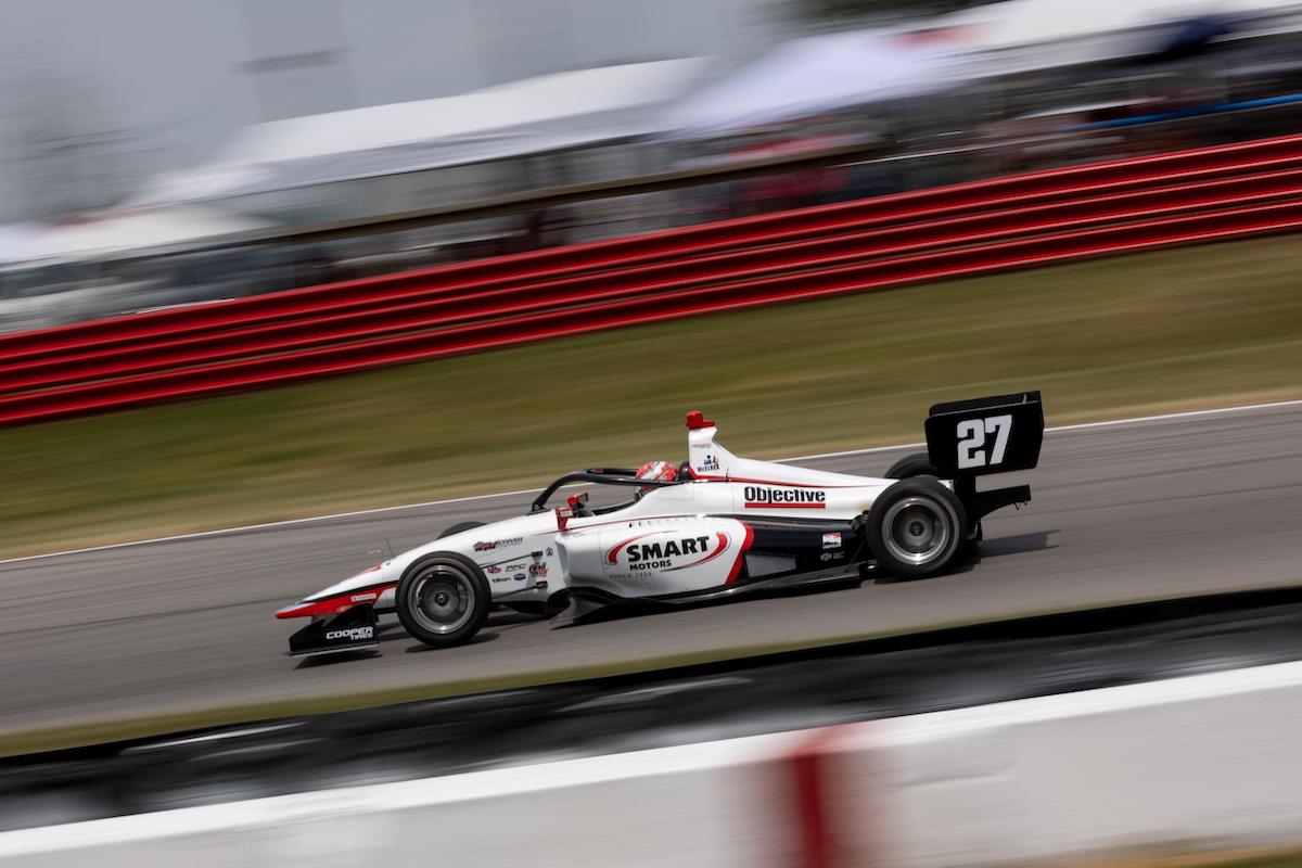 Hunter McElrea Indy Lights car racing