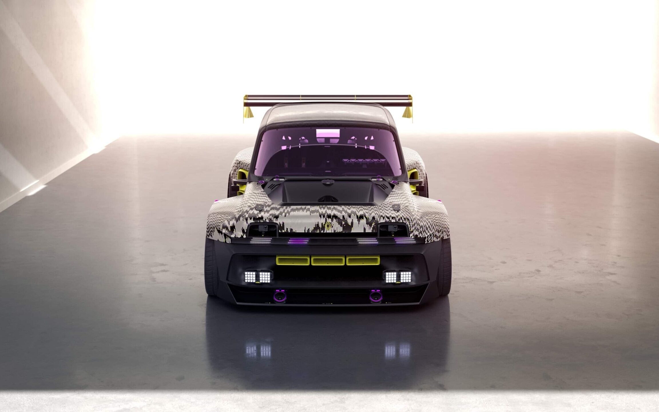 Renault 5 Turbo 3E concept front view