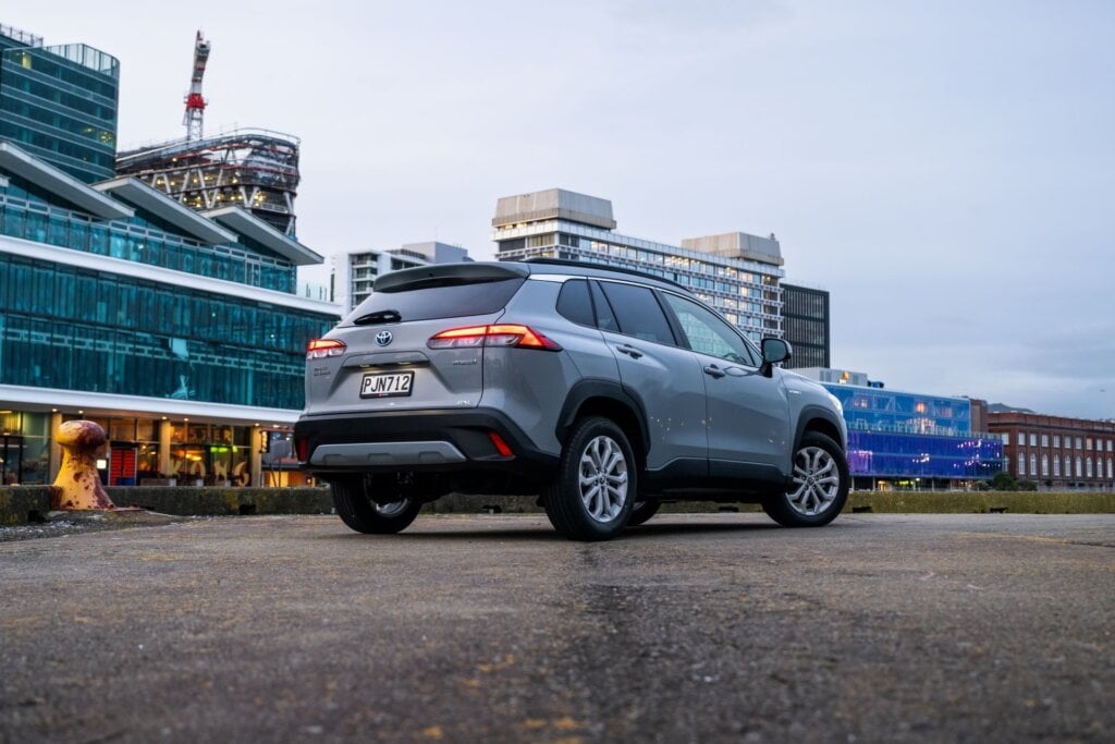 2022 Toyota Corolla Cross GXL rear shot