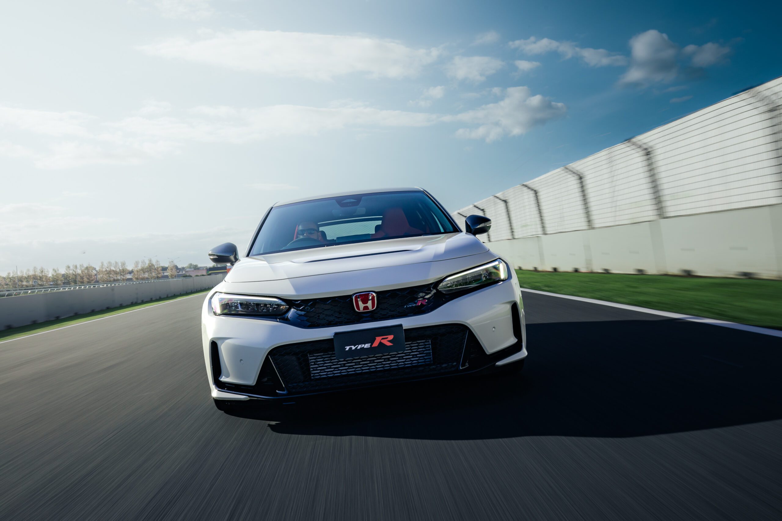 Honda Civic Type R on track