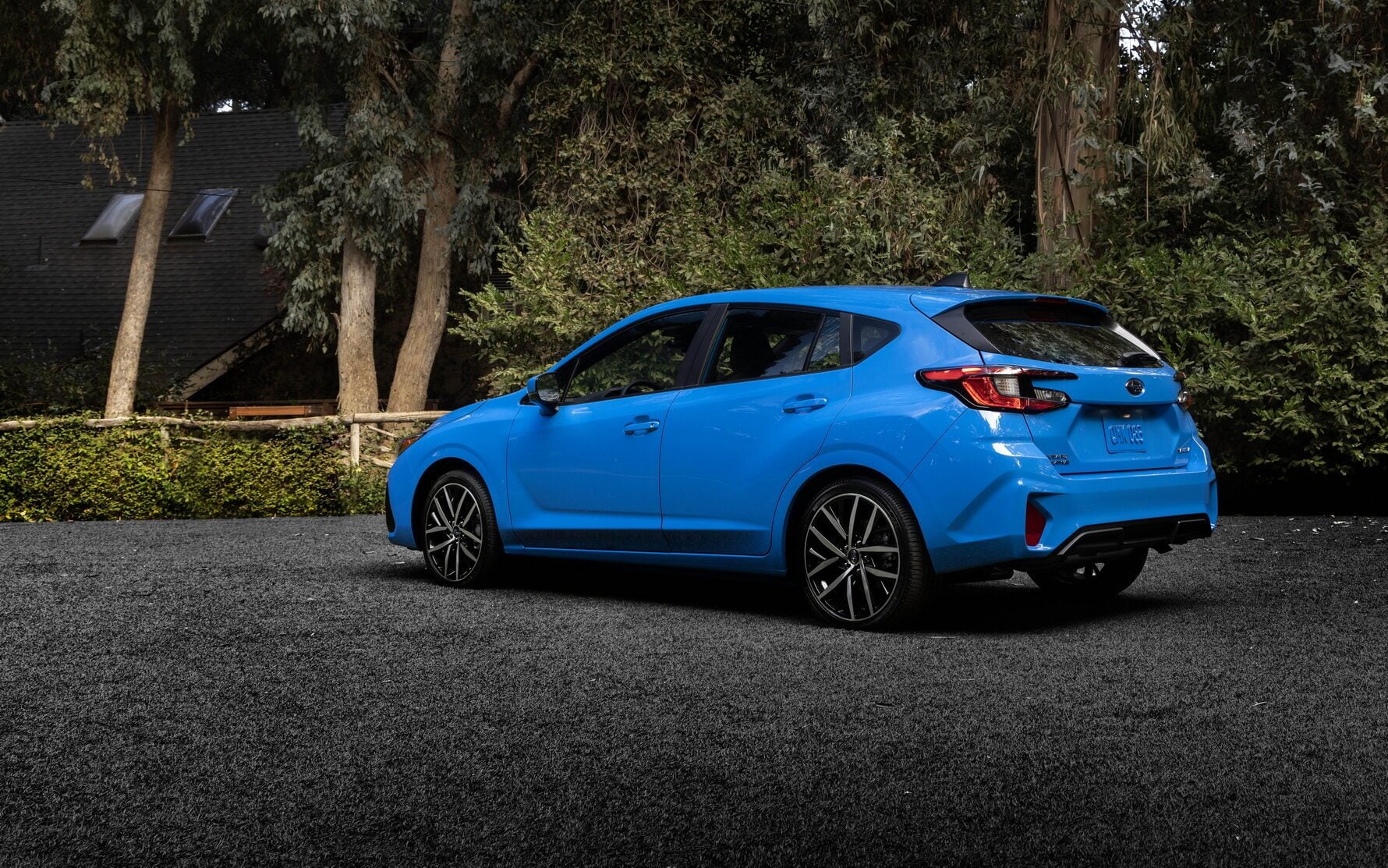 Subaru Impreza rear three quarter view