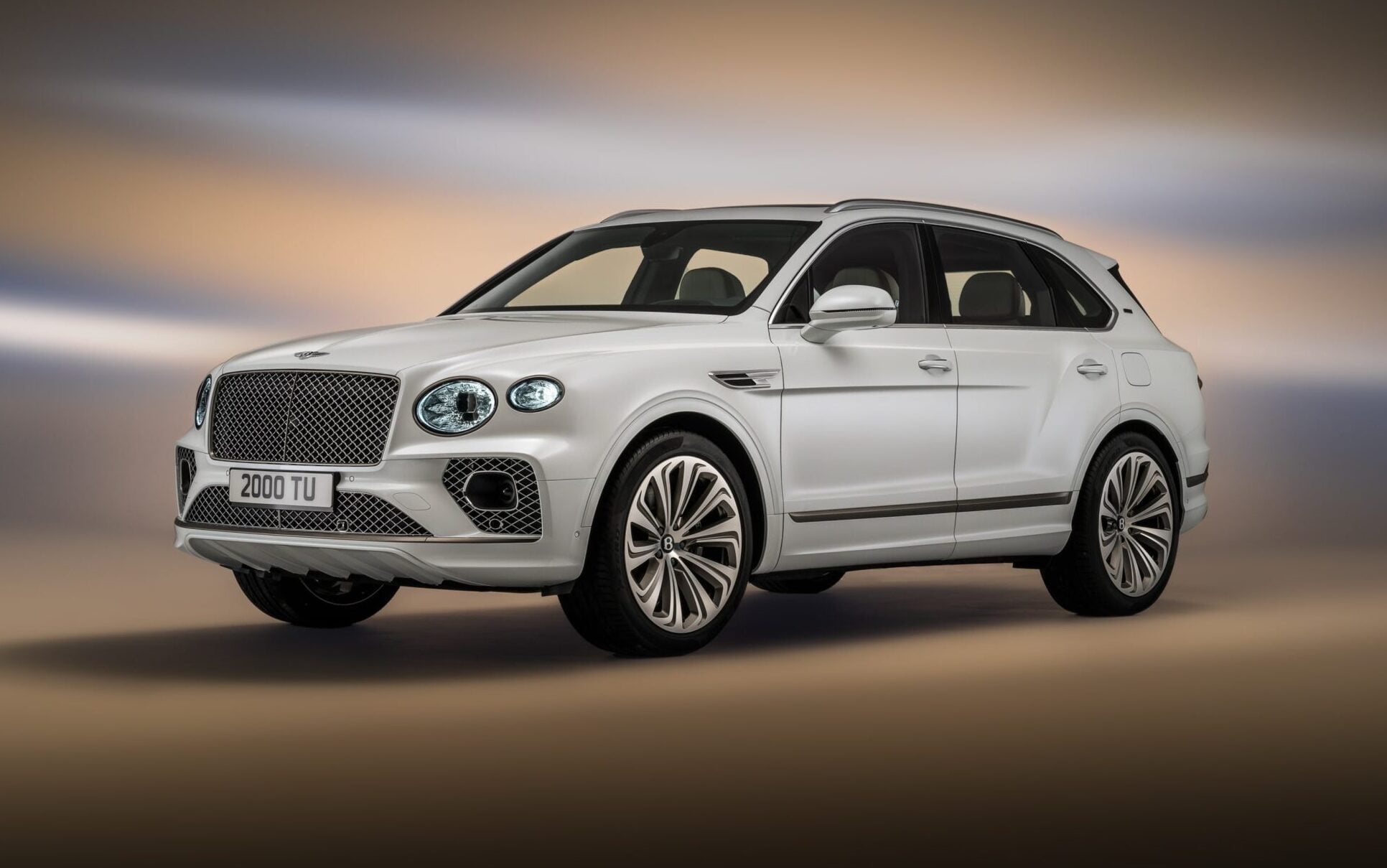 Bentley Bentayga Odyssean Edition front three quarter view