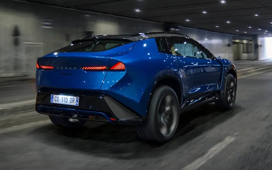 Drako Dragon rear three quarter view
