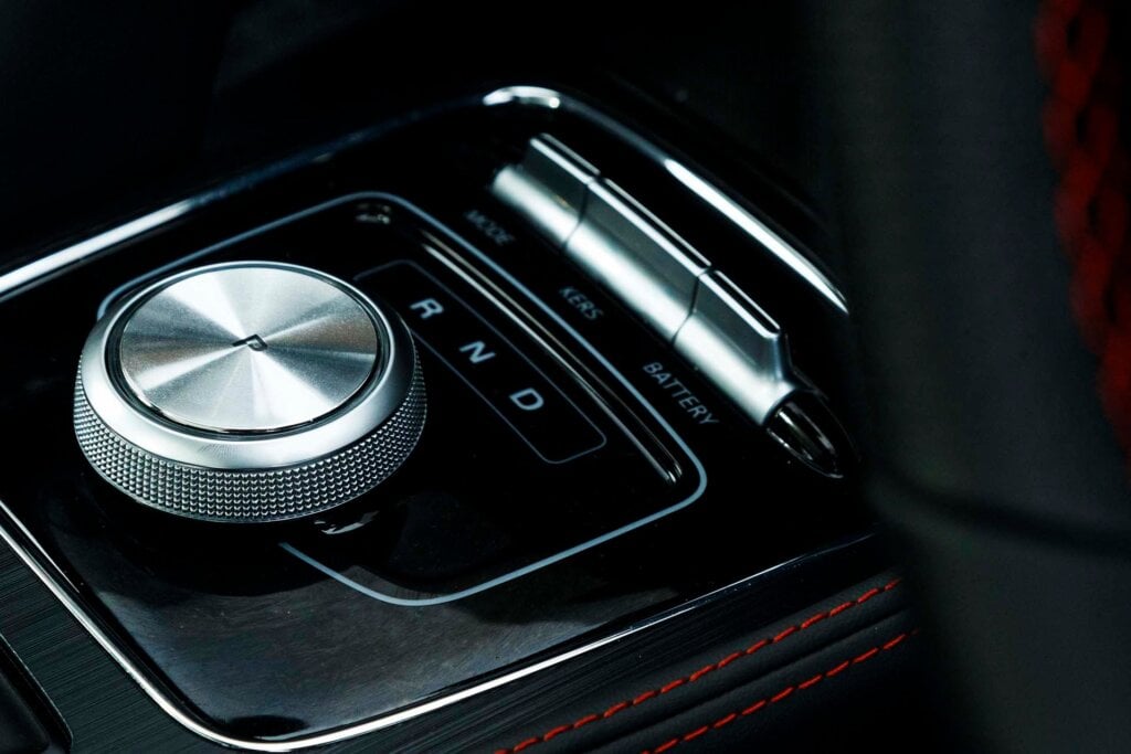 MG ZS Essence EV gear selector