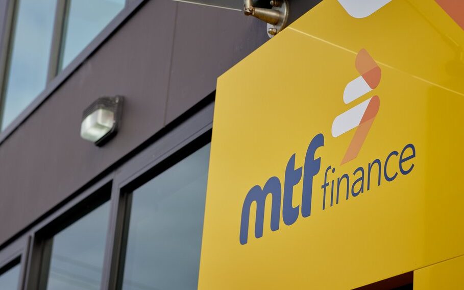 MTF Finance sign on building