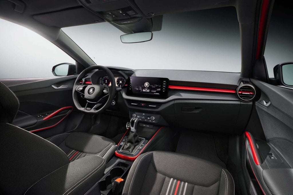 Skoda Fabia Monte Carlo interior
