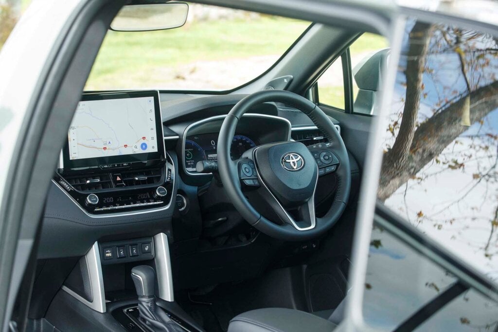 Toyota Corolla Cross Limited steering wheel