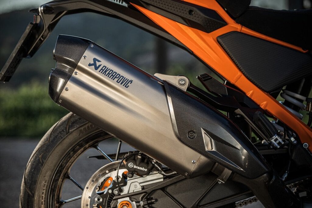 KTM Super Adventure S exhaust