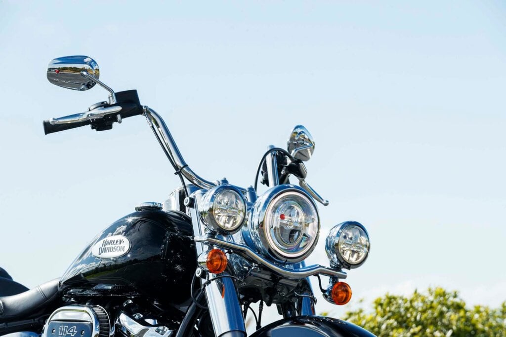 Harley-Davidson Softail Heritage no screen
