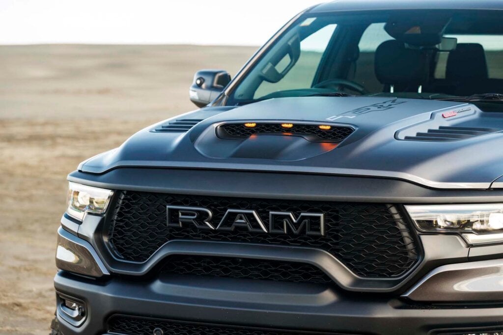 Ram 1500 TRX bonnet scoop