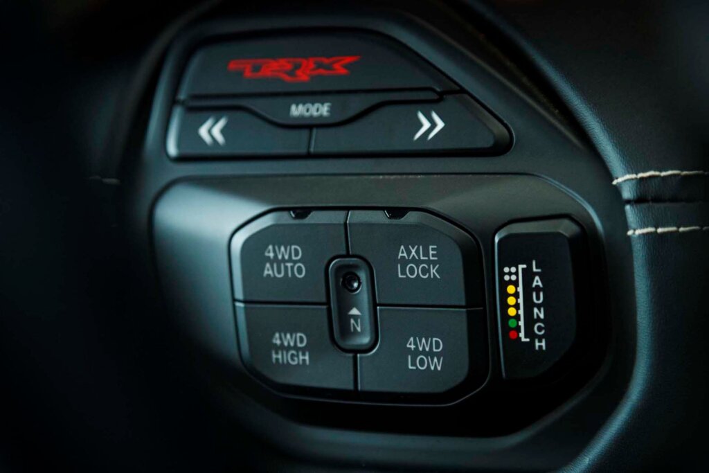 Ram 1500 TRX launch control