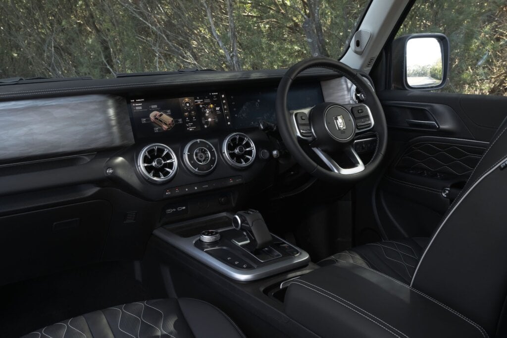 2023 GWM Tank 300 hybrid interior