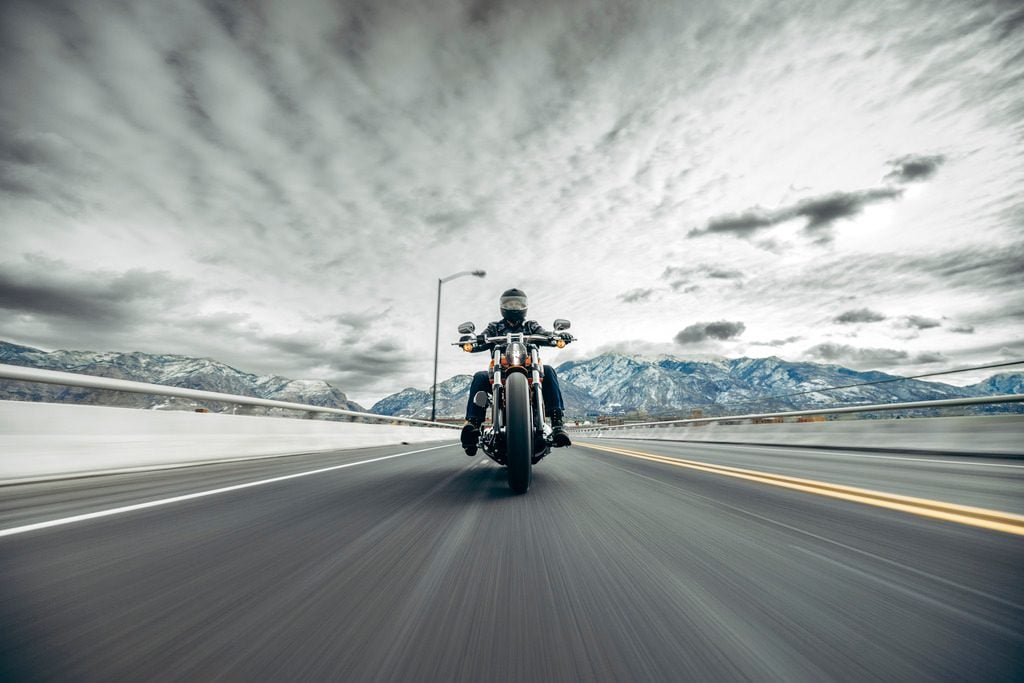 Harley-Davidson Breakout on road
