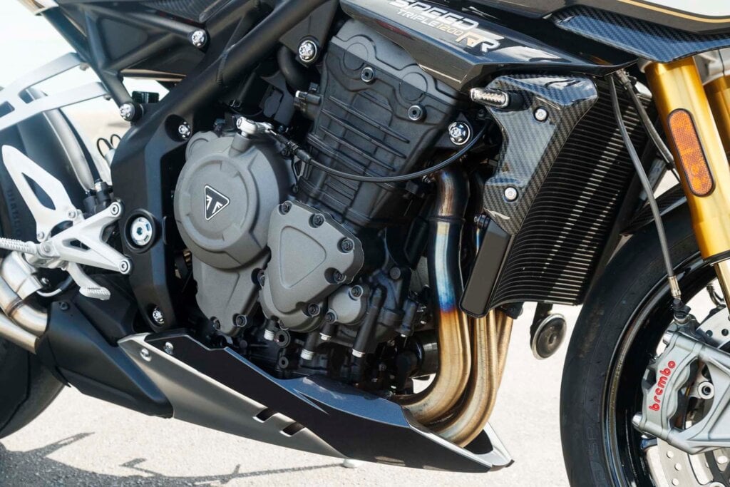 Triumph Speed Triple RR engine
