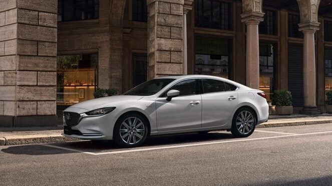 Mazda6 20th Anniversary Edition sedan front three quarter view