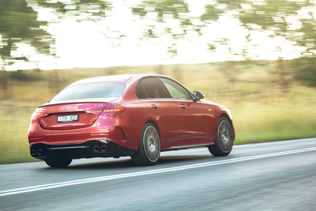 Mercedes-AMG C43 rear action