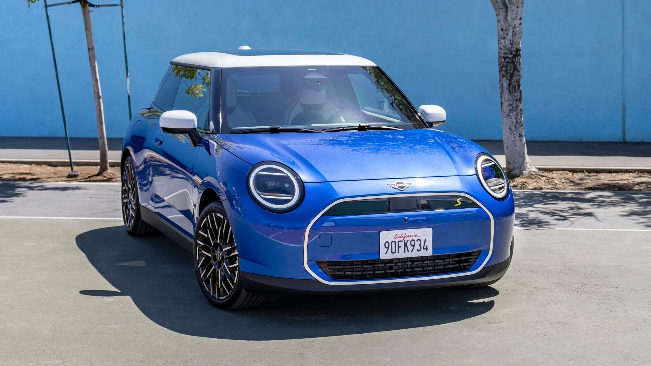 2024 Mini Cooper EV front three quarter view