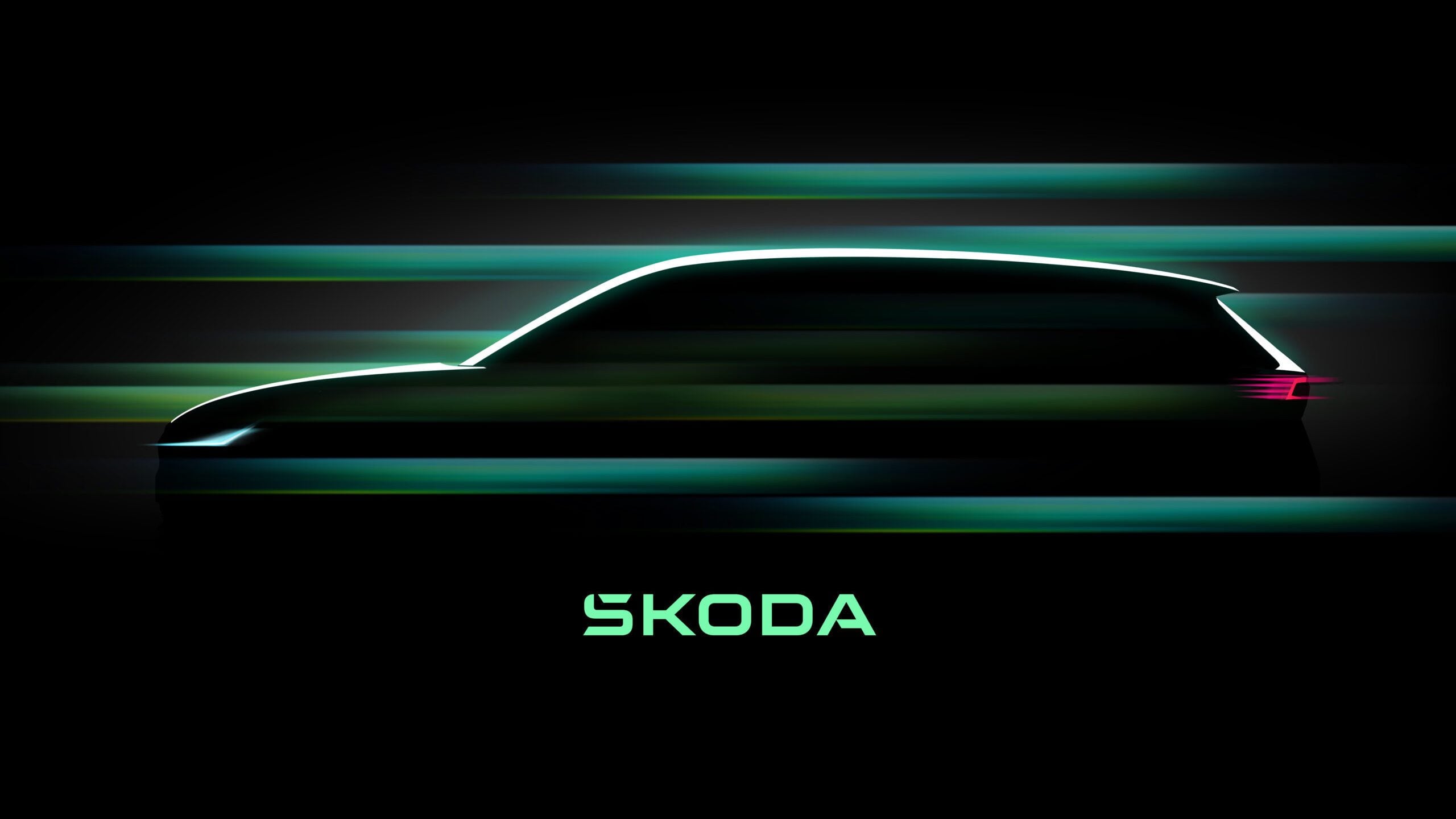 Next-generation Skoda Superb Combi (wagon) silhouette