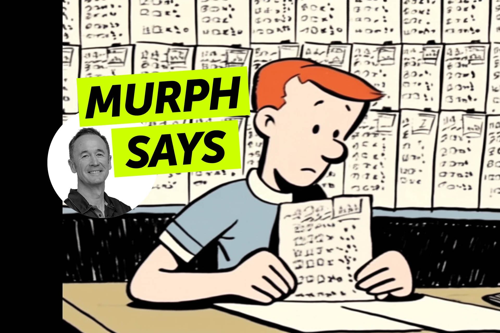 Greg Murphy - multi-choice test cover