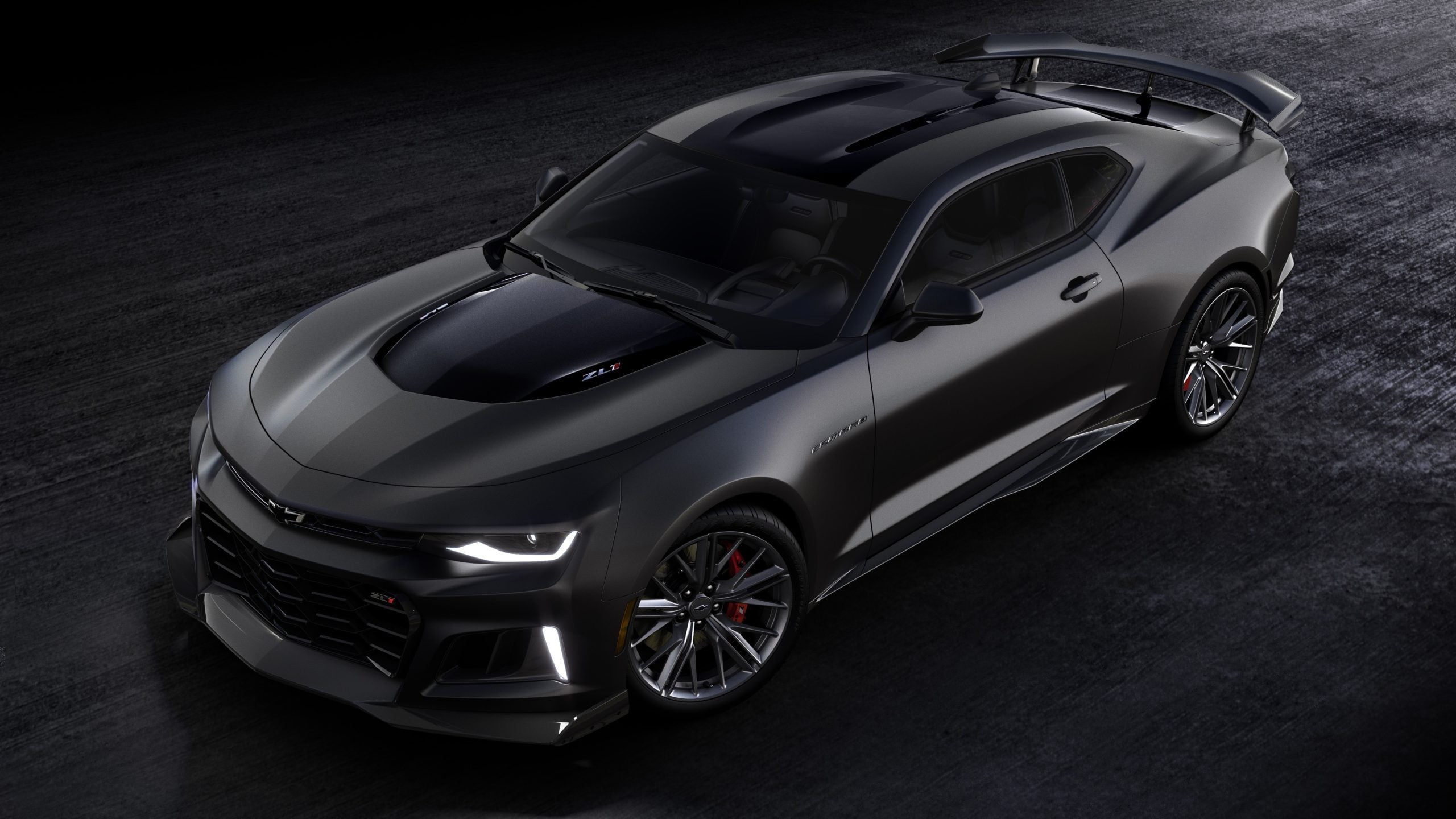 Chevrolet Camaro ZL1 Collector's Edition top down view