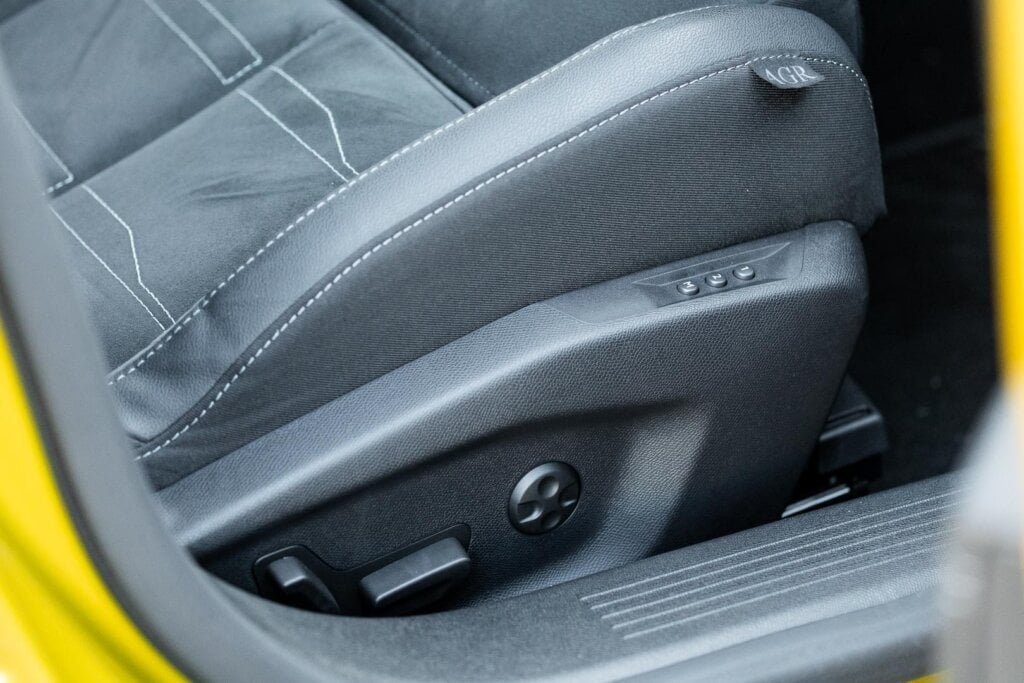 Driver's seat electronic controls