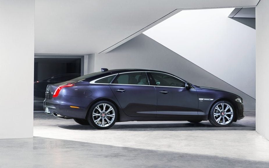Jaguar XJ side view