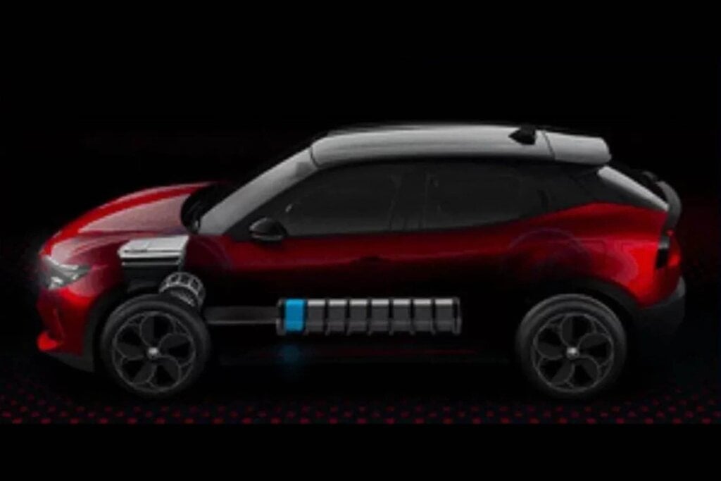 New Alfa Romeo compact SUV side profile leaked