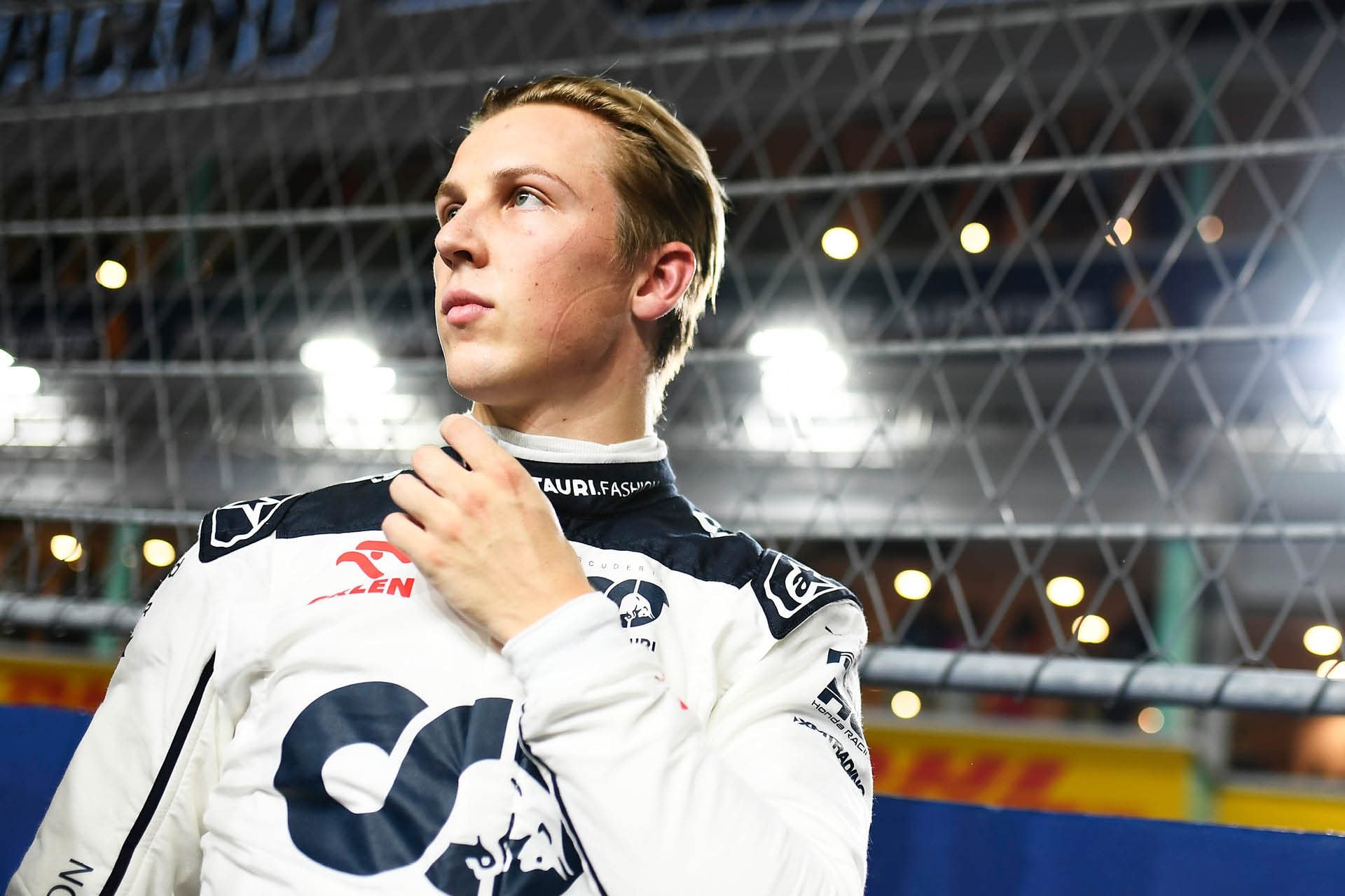 Liam Lawson at the Singapore GP 2023