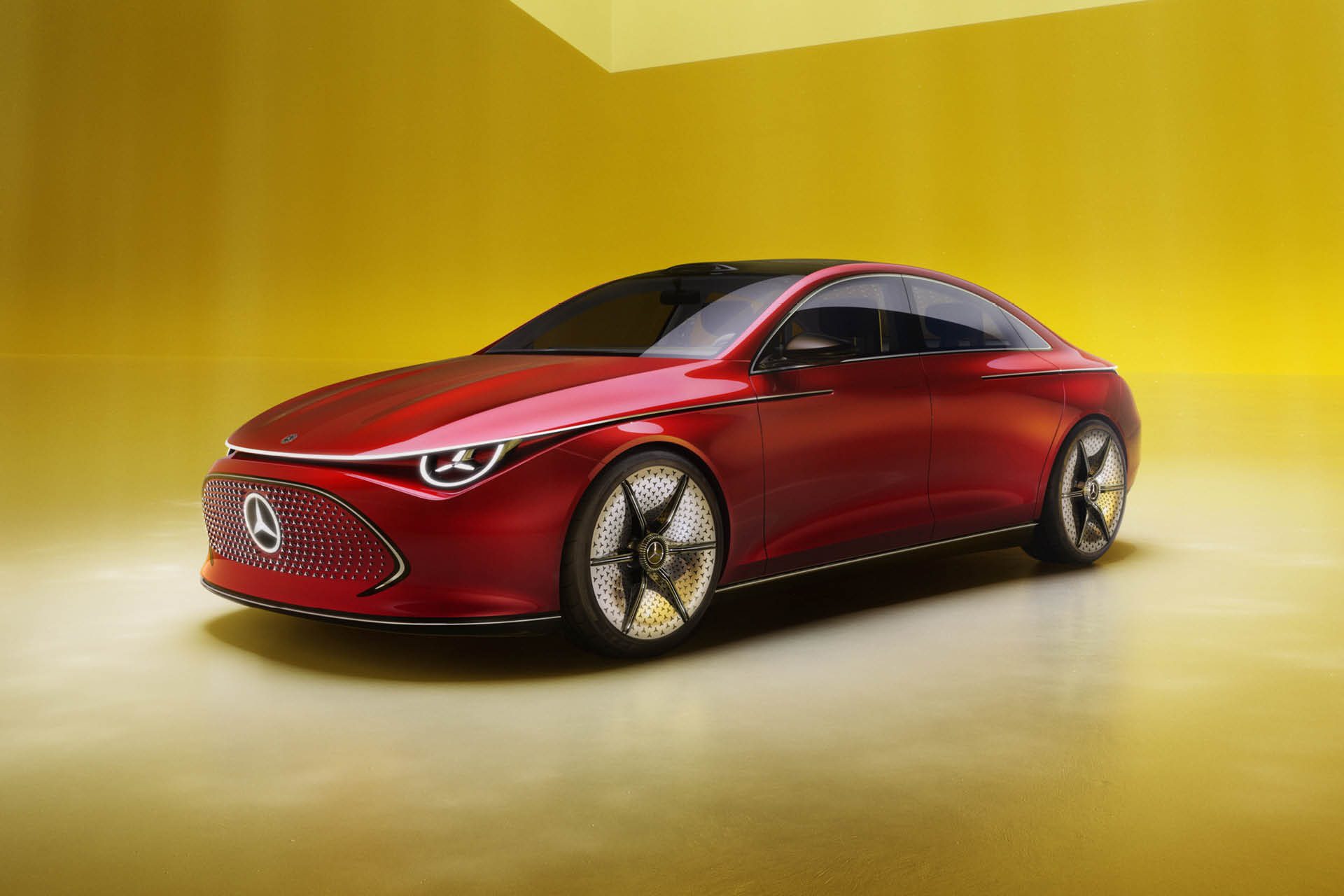 Mercedes-Benz Concept CLA Class front three quarter view
