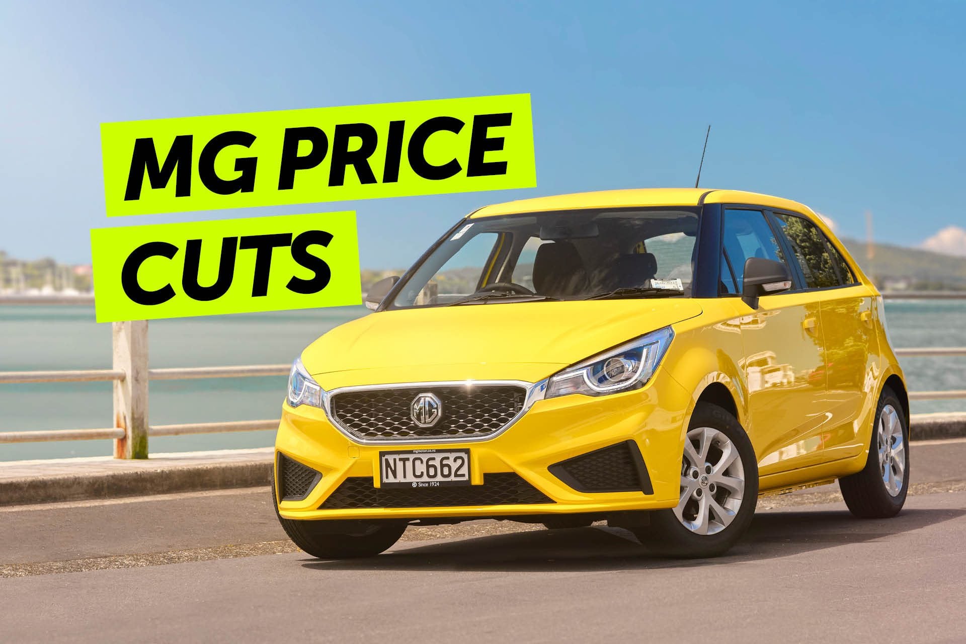 MG price cuts in New Zealand