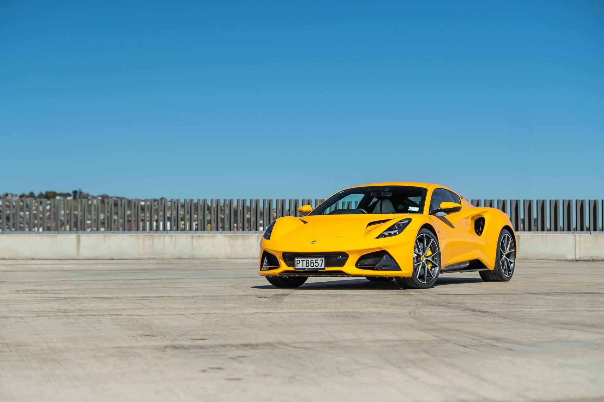 Lotus Emira V6 First Edition front quarter angle
