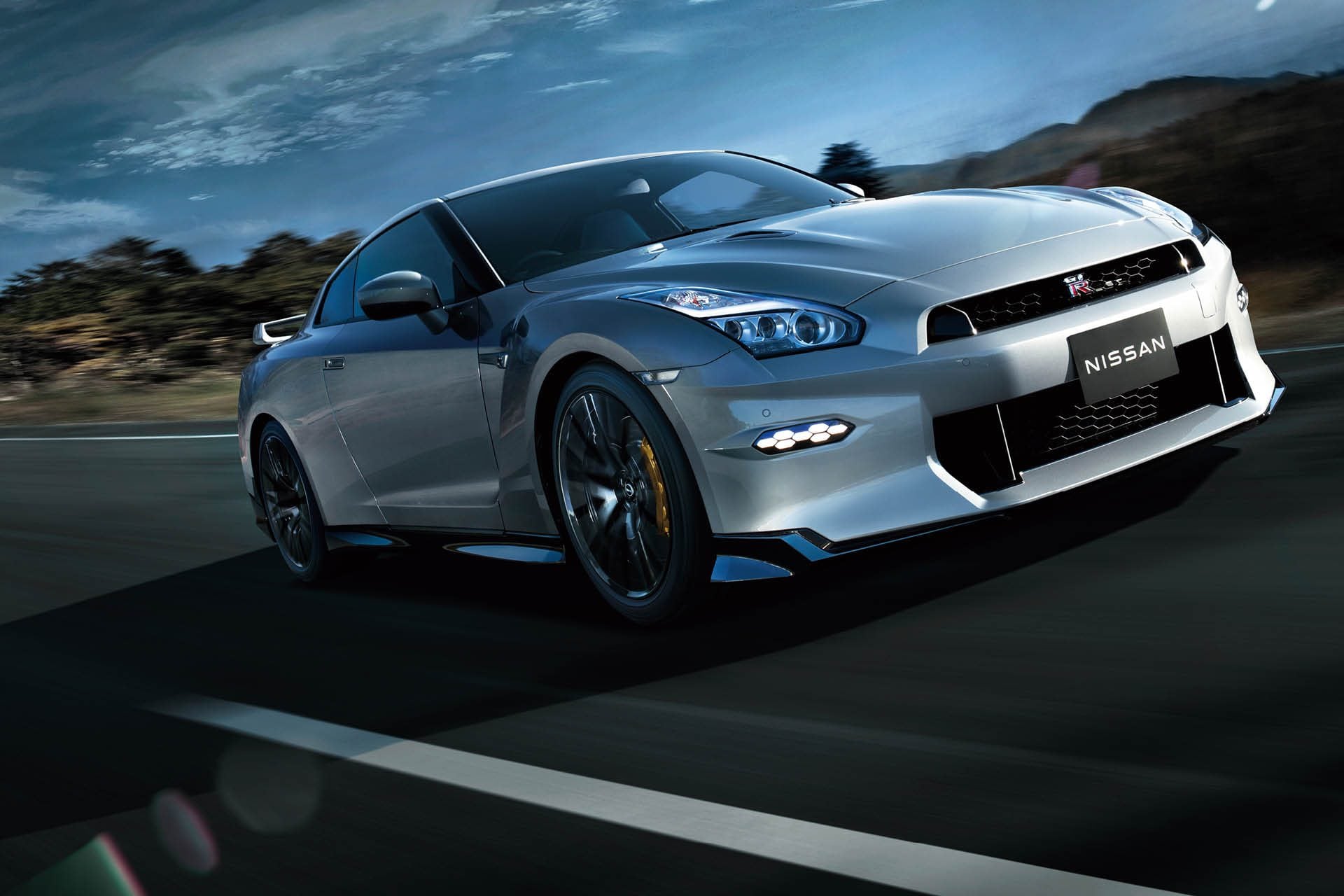 2025 Nissan GT-R R35 driving on road