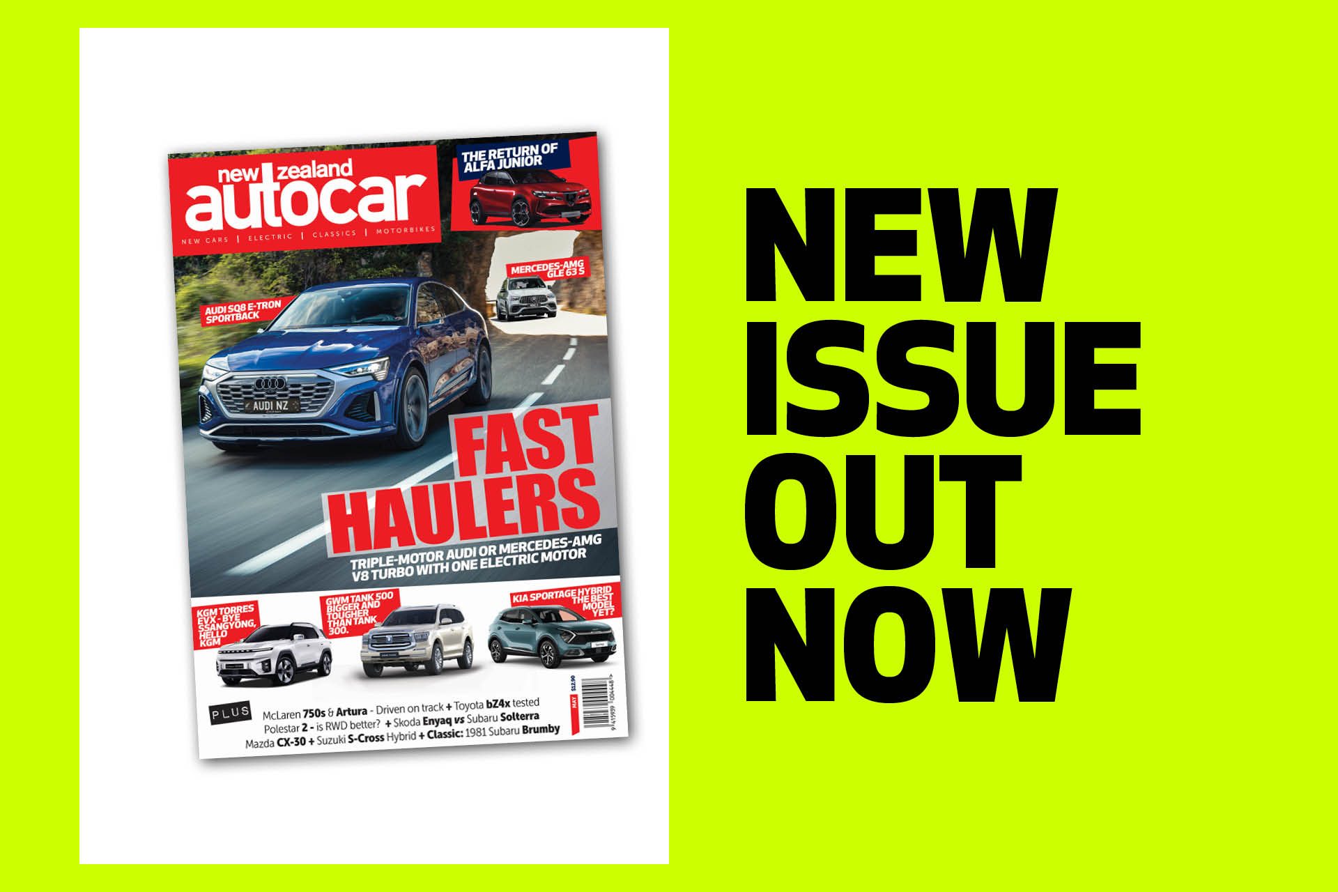 NZ Autocar May issue is on sale now graphic