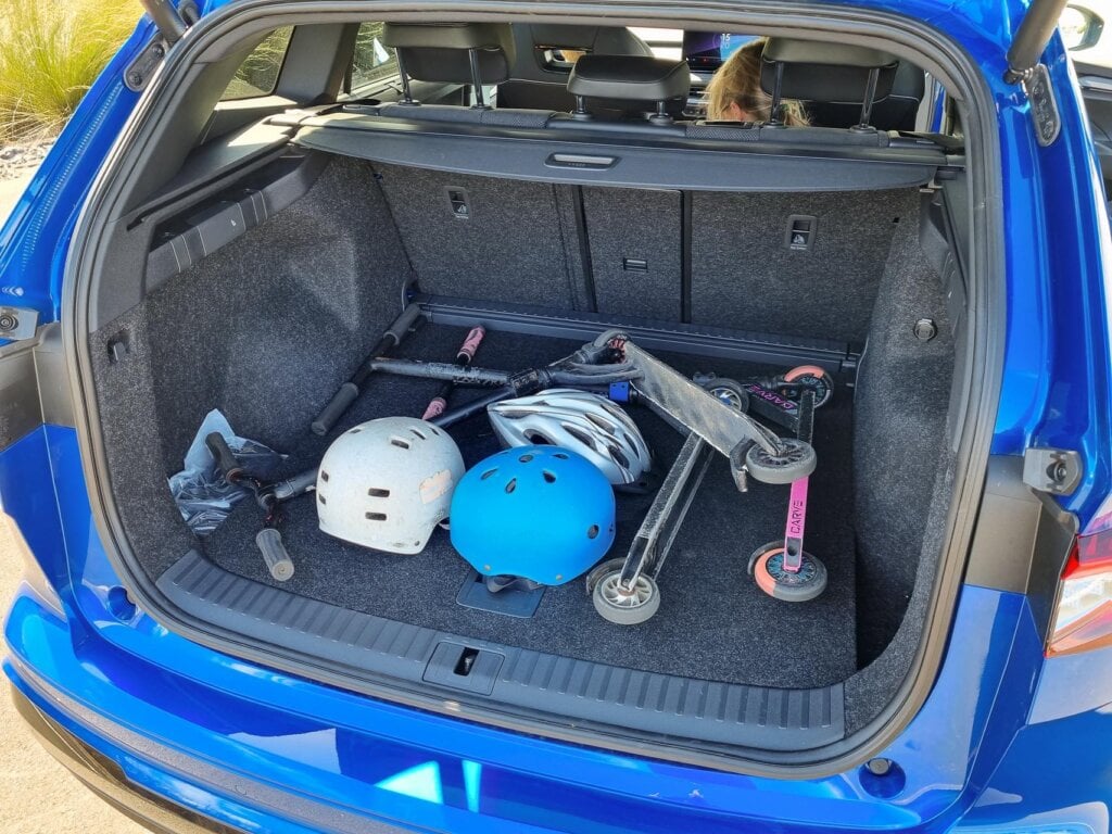 Skoda Enyaq Sportline 80 boot space
