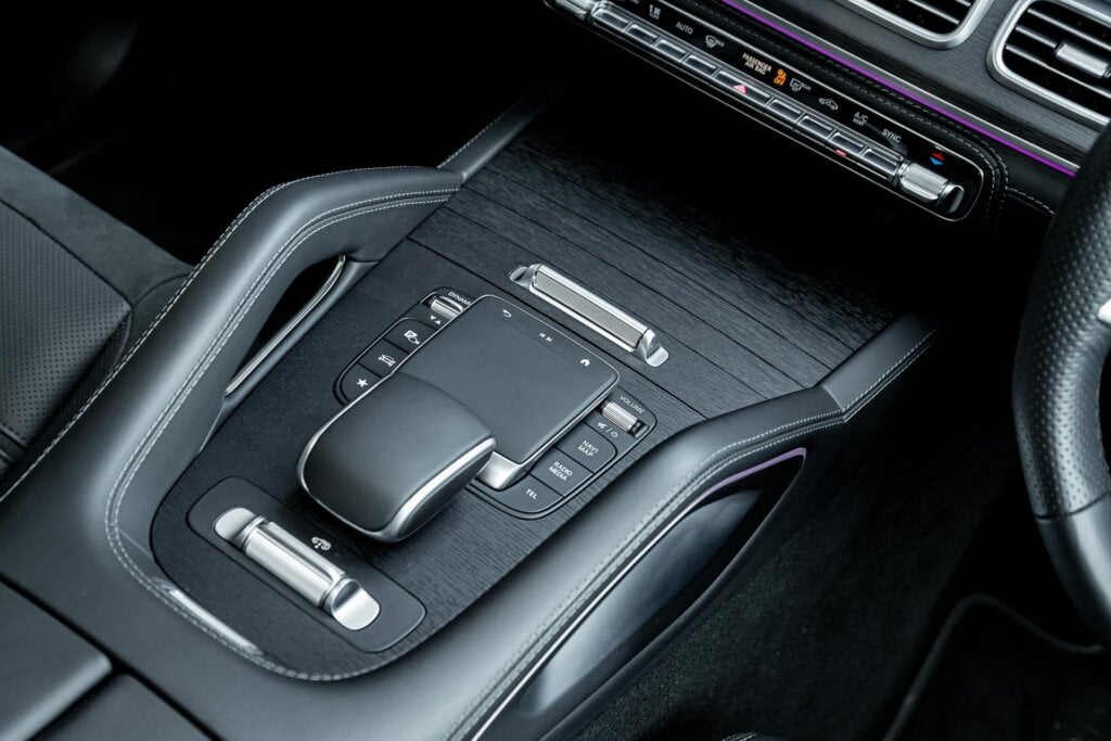 Centre console of the Mercedes-AMG GLE 63 S